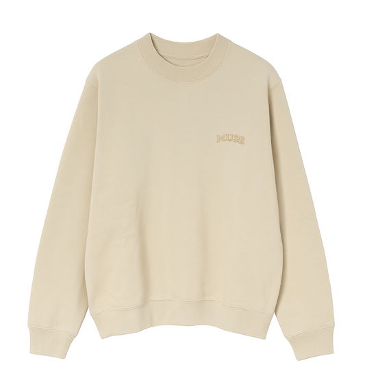 Muse Crewneck - Wheat