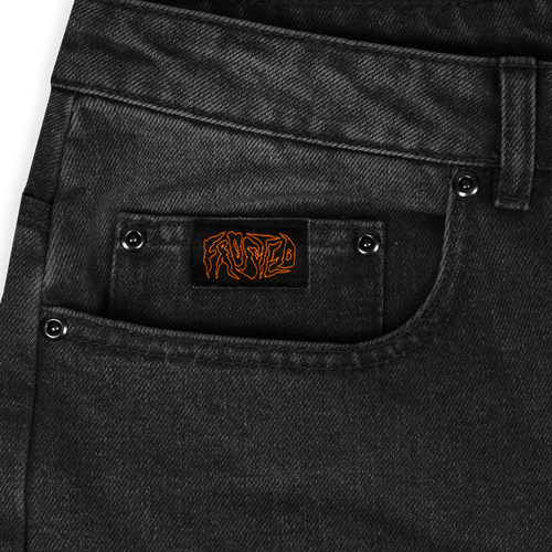 Frosted - Carpenter Pants Faded Black