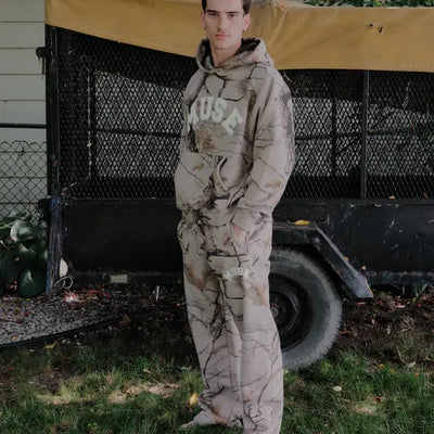 Heavyweight Camo Sweatpants - Canyon