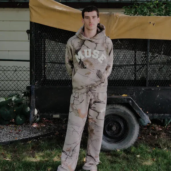 Heavyweight Camo Sweatpants - Canyon