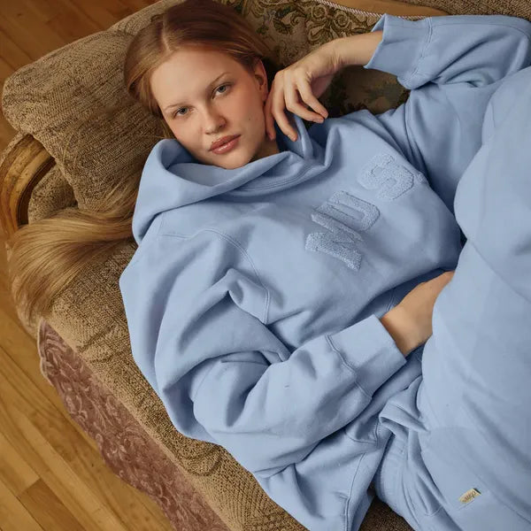 Heavyweight Chenille Hoodie - Blizzard