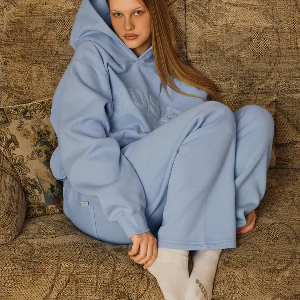 Heavyweight Chenille Hoodie - Blizzard