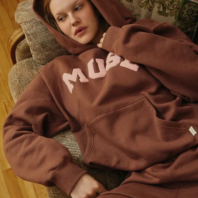 Heavyweight Chenille Hoodie - Sundae