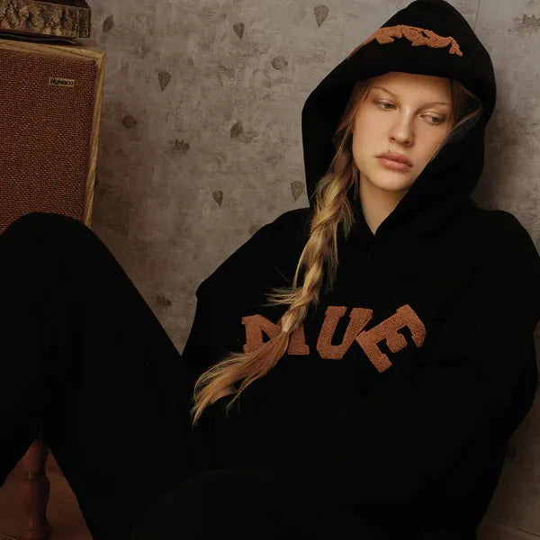 Heavyweight Chenille Hoodie - Americano