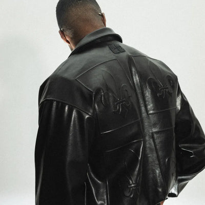 Leather Jacket Persona - Black