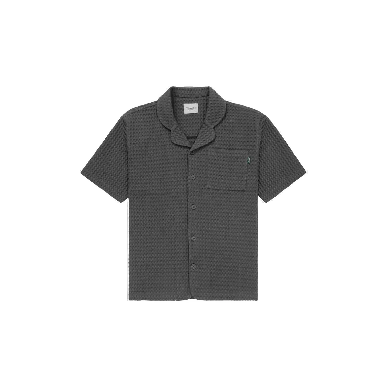 Chemise gaufrée épaisse - Anthracite