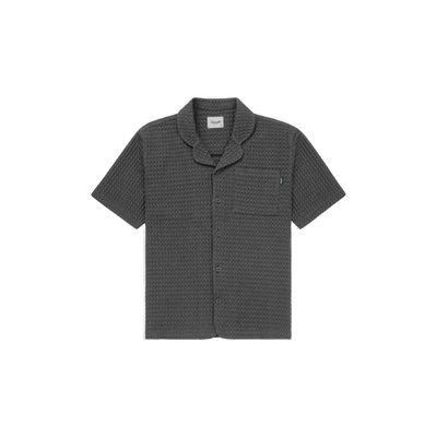 Chemise gaufrée épaisse - Anthracite