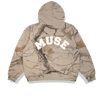 Heavyweight Camo Zip-Up - Canyon