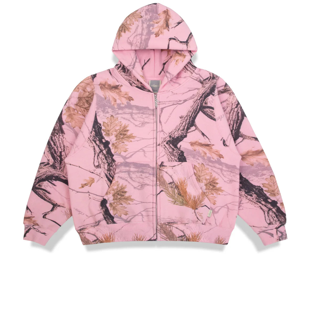 Heavyweight Camo Zip Up - Mirage