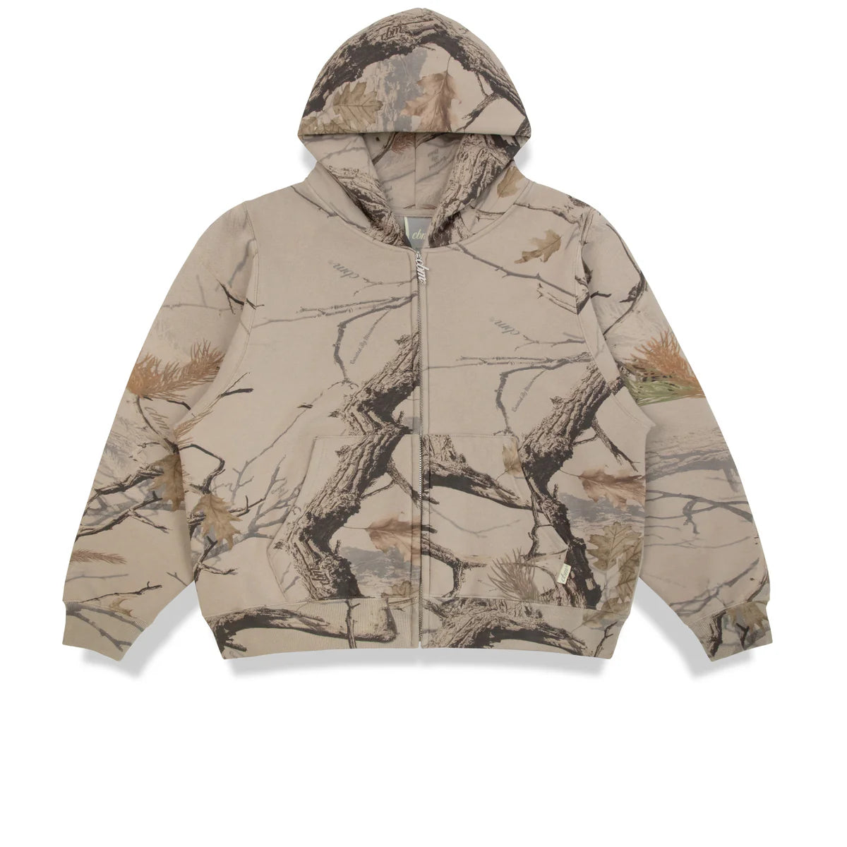 Heavyweight Camo Zip-Up - Canyon