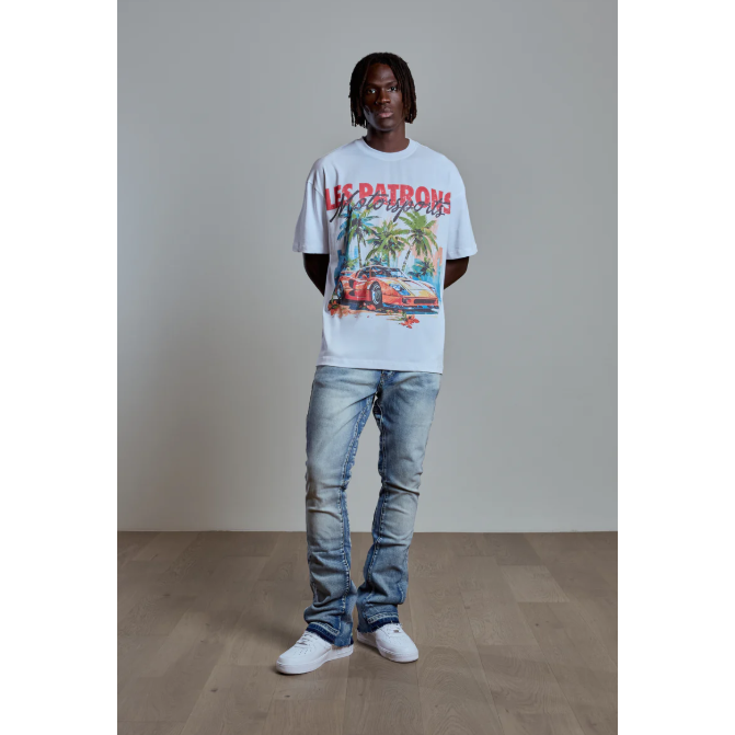 Motorsports Tee - White