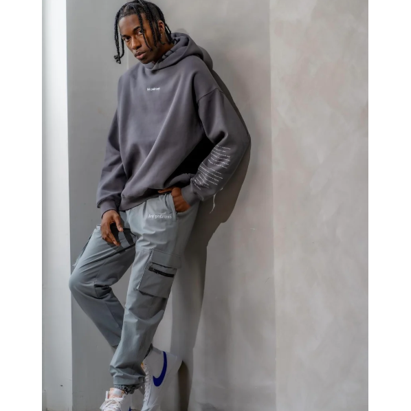 Grey Cargo Pants (Unisex)