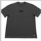 Dark Grey Terry Tee - Saint Logo Black Stich