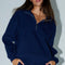 Quarter Zip Devotion - Navy