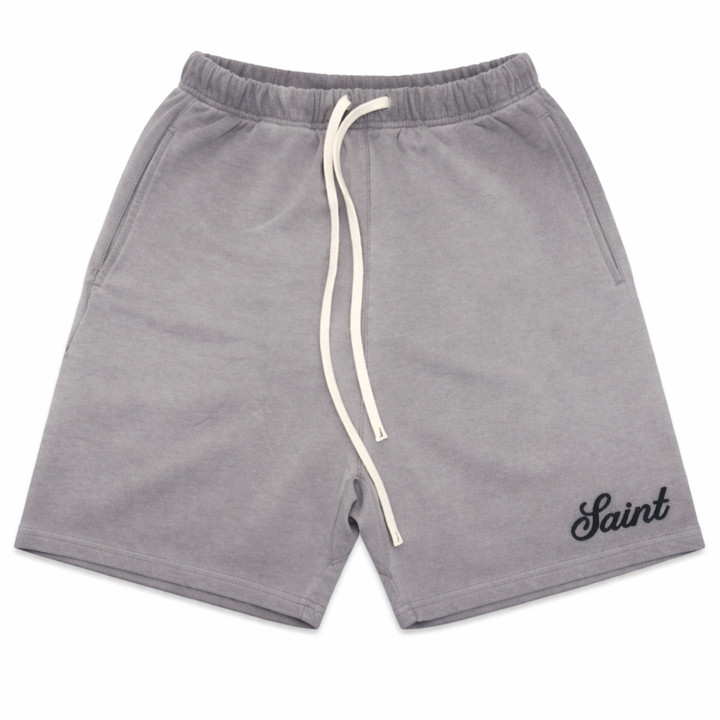 Saint Washed Shorts - Dark Grey