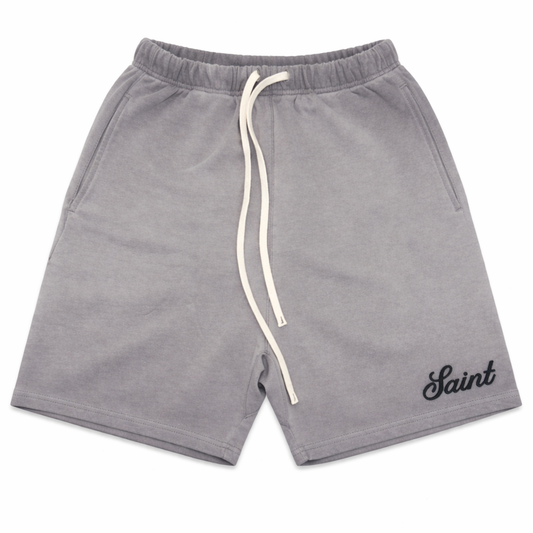 Saint Washed Shorts - Dark Grey