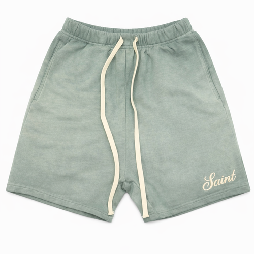 Saint Washed Shorts - Matcha Foam