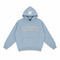 Saint University Blue Hoodie - Grey Rhinestone