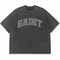 Saint Dark Wash Tee - Grey Rhinestones
