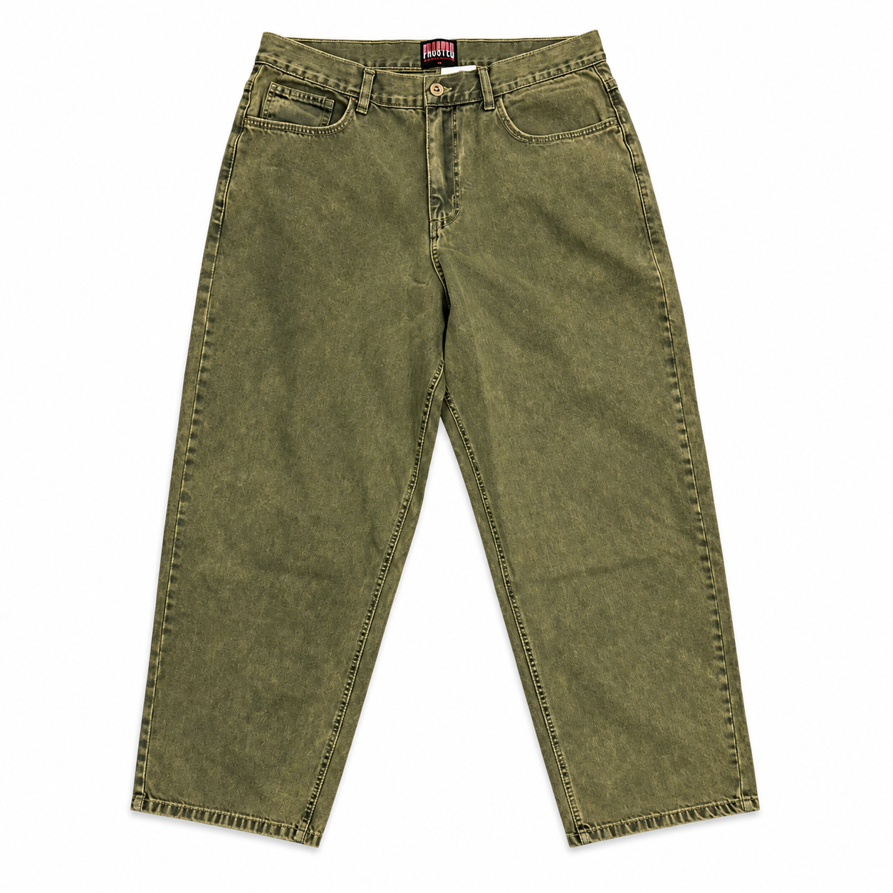 Frosted - Wavy Pants Chill Green