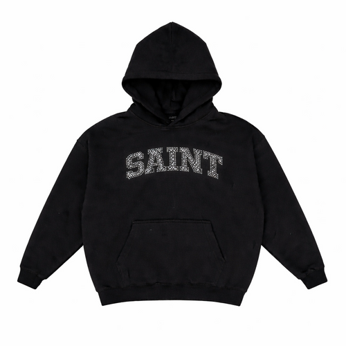 Saint Black Hoodie - Black Diamond