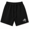 NE - Sweatshorts - Black (White Embroidery)