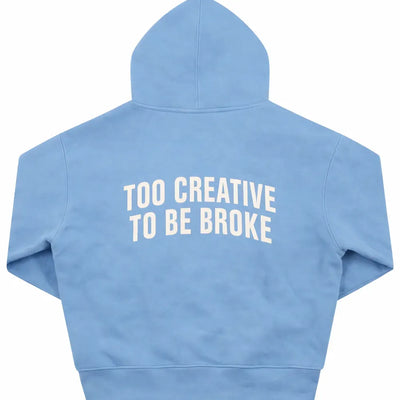 Sweat à capuche "Riche Et En Santé" - Noir