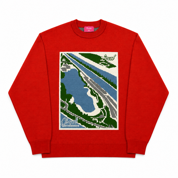 Framboise - F1 Sweater - Circuit Gille Villeneuve