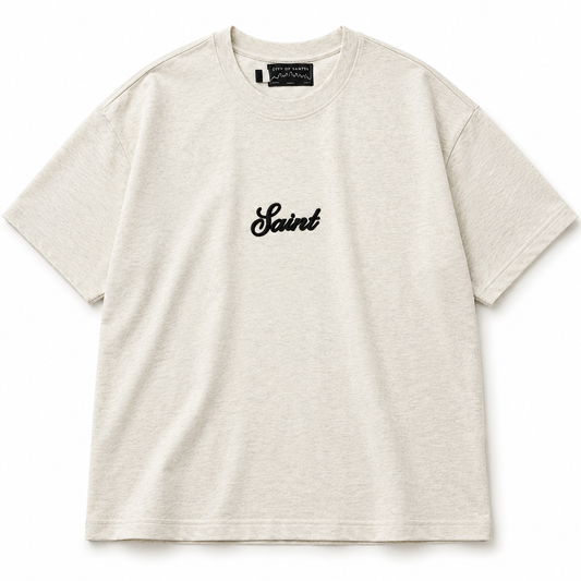 T-Shirt Terry Oat Ash
