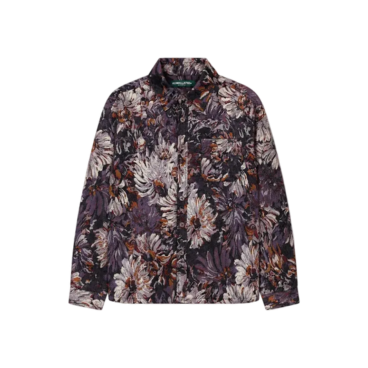 Floral Tapestry Shirt FW26 - Purple