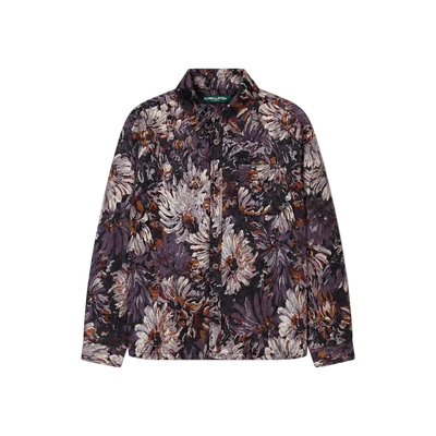 Floral Tapestry Shirt FW26 - Purple