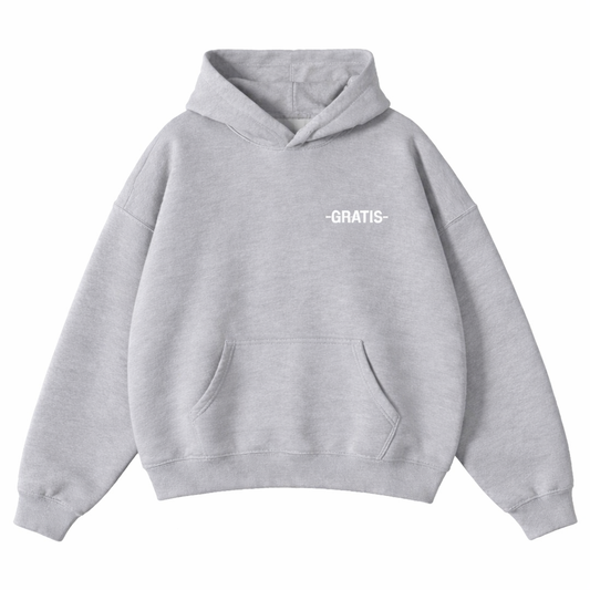GRATIS "LA VIE GRATIS" Gris Hoodie