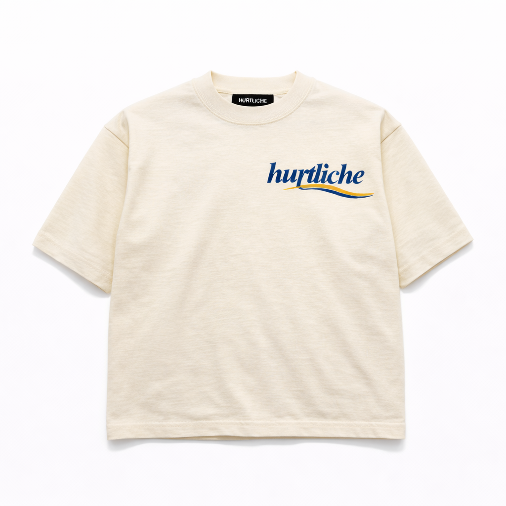 CLEAN UP T-SHIRT - CREAM