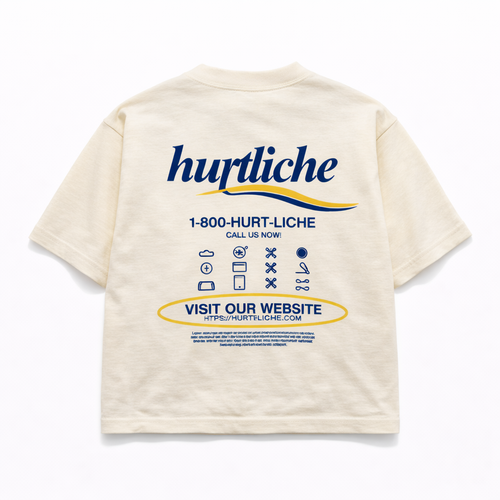 CLEAN UP T-SHIRT - CREAM