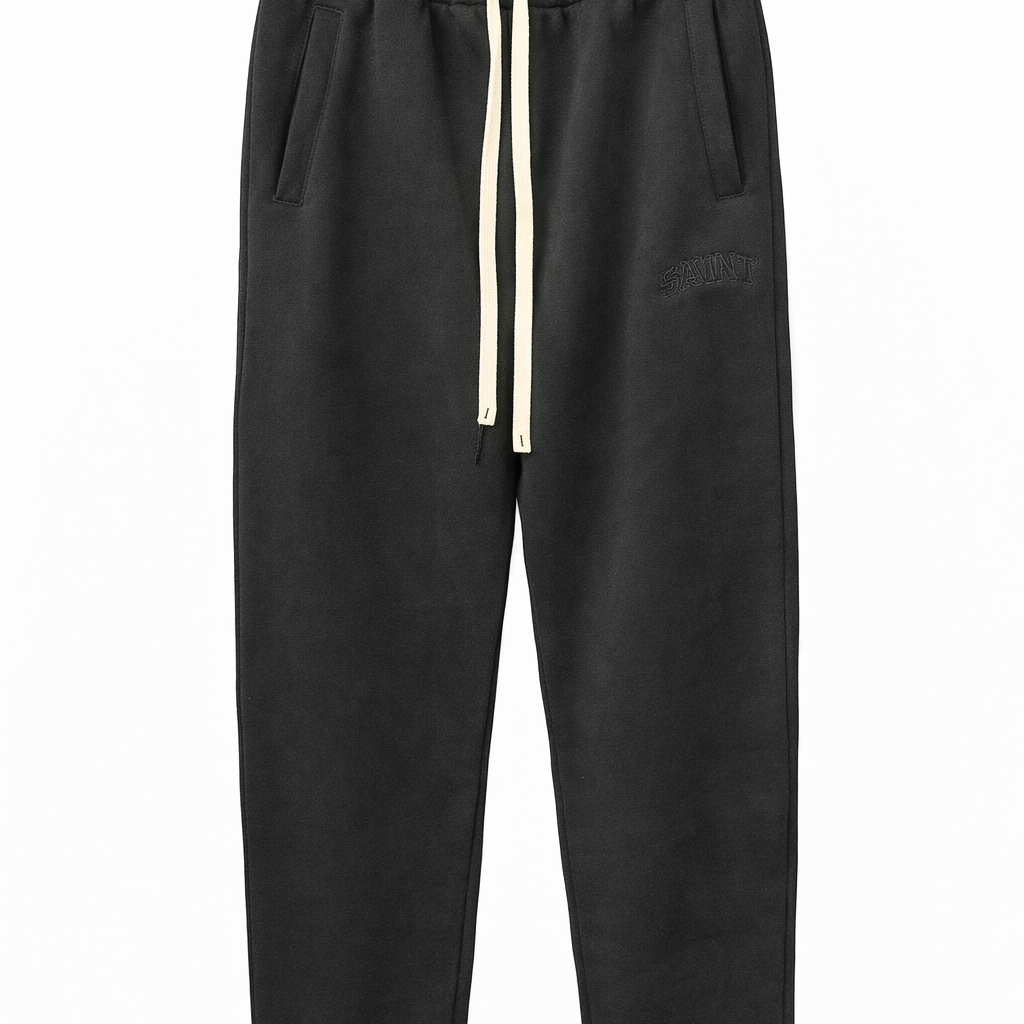 Pantalon - Logo « Saint » Triple Black College