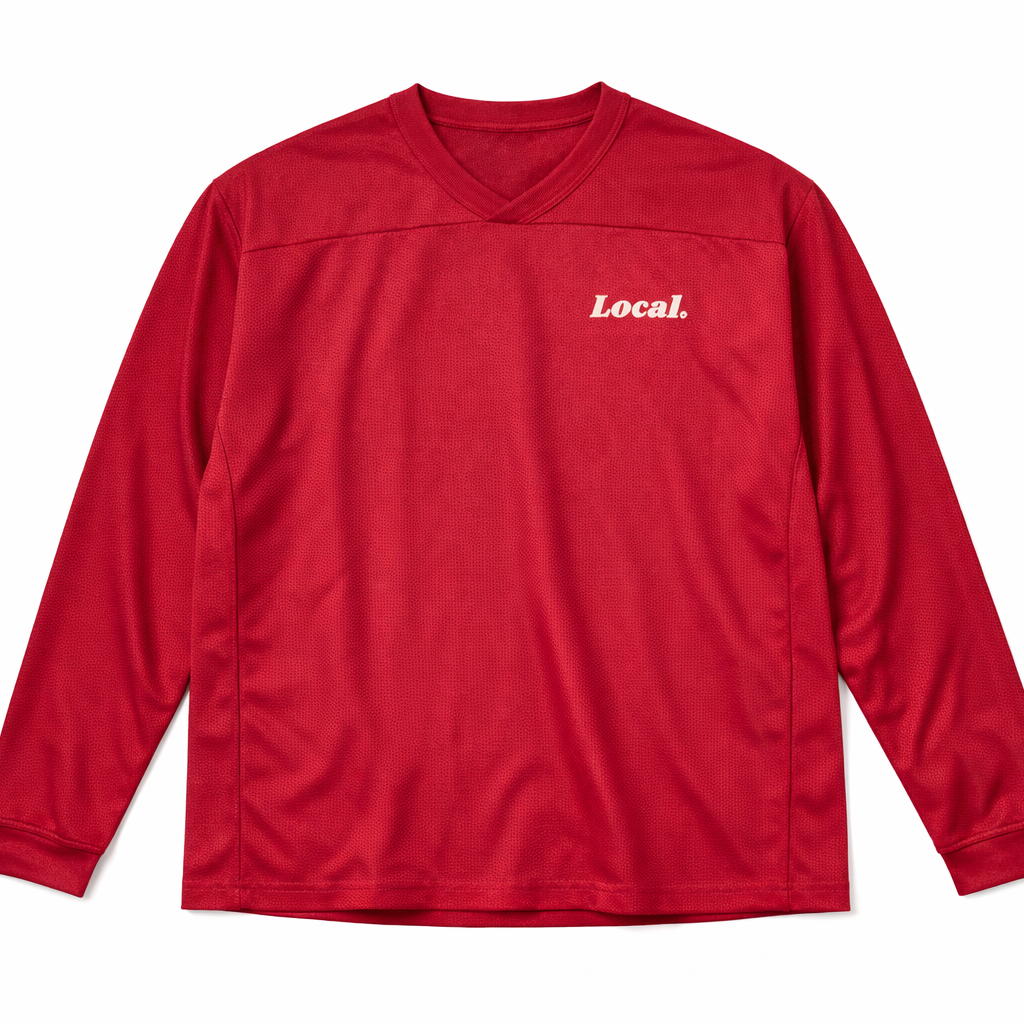 Local Jersey - Cherry Red