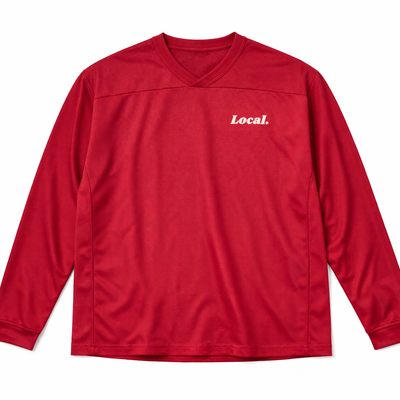 Local Jersey - Cherry Red