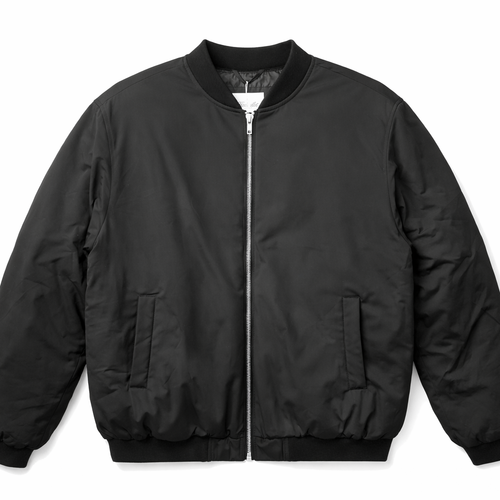 Puffer Bomber - Black