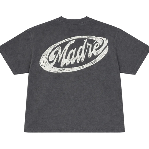 T-shirt carré - Noir/Rouge