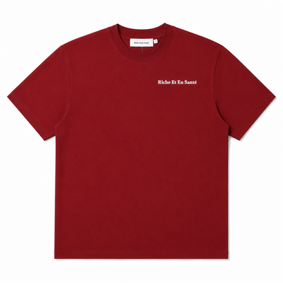 Red Wine Tee - Too Creative To Be Broke
