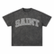 Saint Dark Grey Tee -  Grey Patch