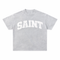 Saint Light Grey Tee - White Patch