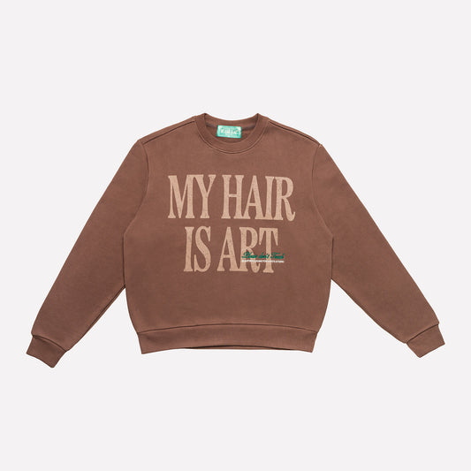 Quartier - Miha Frech Terry Crewneck (Brown)