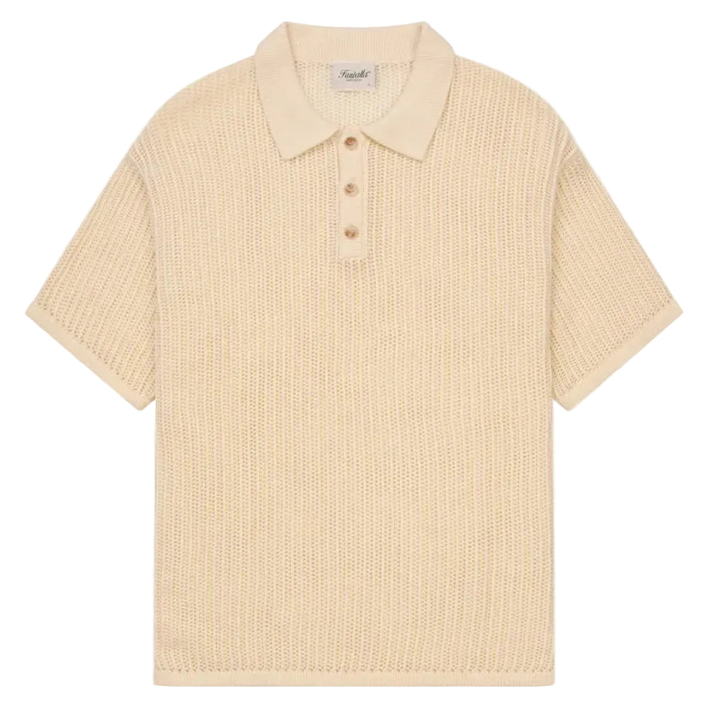 Knitted Polo - Cream
