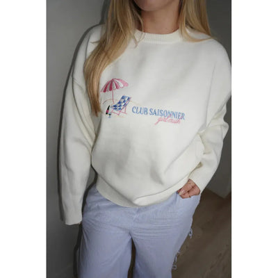 Pull en tricot - Club Saisonnier