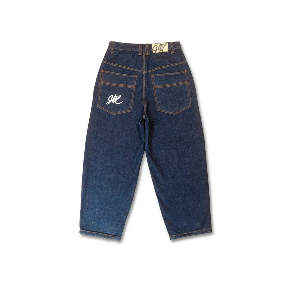 Dark Wash Denim Pants - GonePants