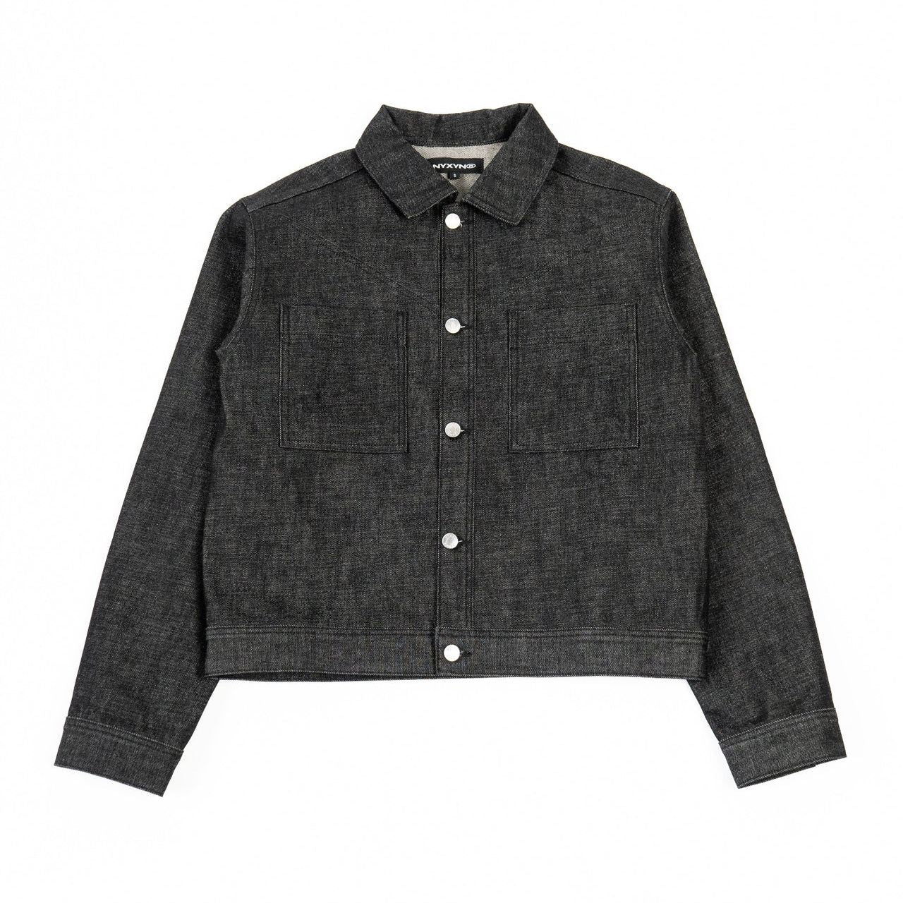 NYXYN - RAW DENIM JACKET - BLACK