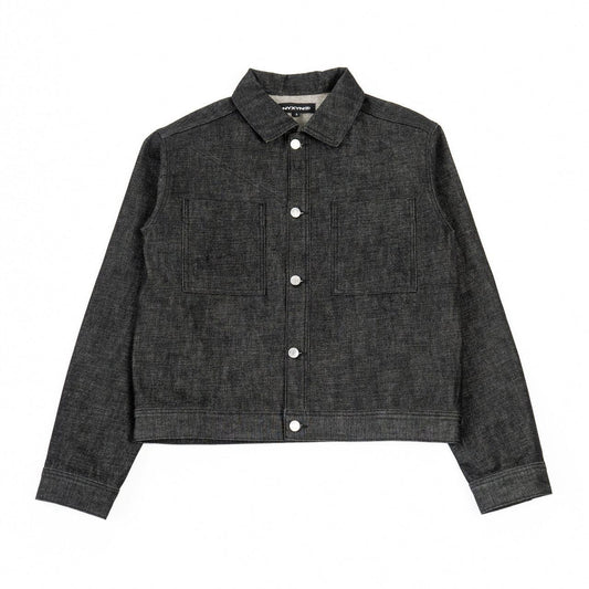 NYXYN - RAW DENIM JACKET - BLACK