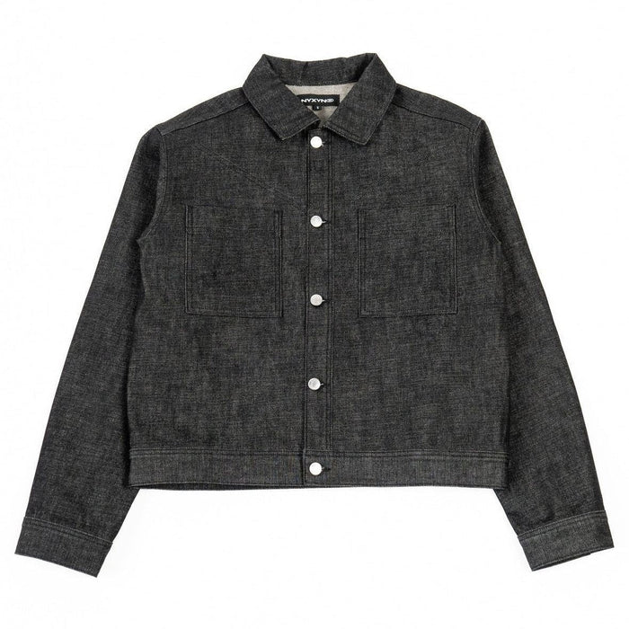 NYXYN - RAW DENIM JACKET - BLACK