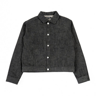 NYXYN - RAW DENIM JACKET - BLACK